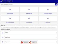 Tablet Screenshot of khannaenterprises.co.in